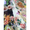 Colorfu 100% Polyester Galaxy Printed Chiffon Dress Fabric